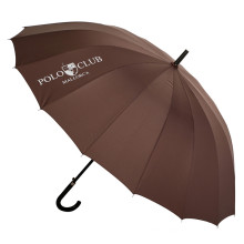 Auto Open Brown Advertising Umbrella (JS-017)